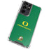 University of Oregon Yellow O with Text Galaxy S21 Ultra 5G Clear Case
